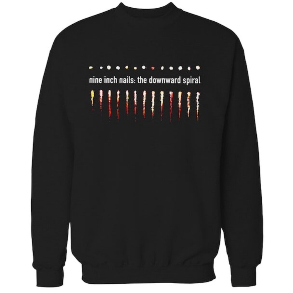 Nine Inch Nails Downward Spiral Sweatshirt - Picture 2 of 5